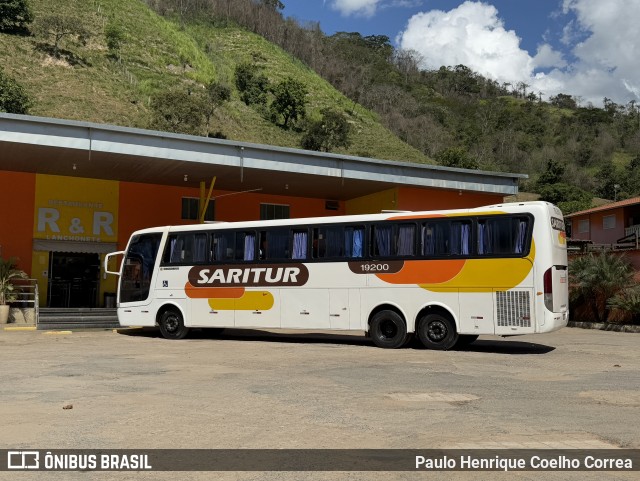 Saritur - Santa Rita Transporte Urbano e Rodoviário 19200 na cidade de Santa Maria de Itabira, Minas Gerais, Brasil, por Paulo Henrique Coelho Correa. Número da foto: #12834590.
