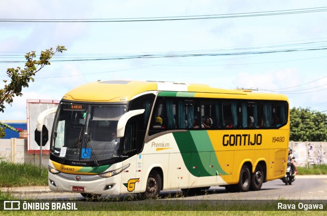 Empresa Gontijo de Transportes 19480 na cidade de Vitória da Conquista, Bahia, Brasil, por Rava Ogawa. Número da foto: #12836487.