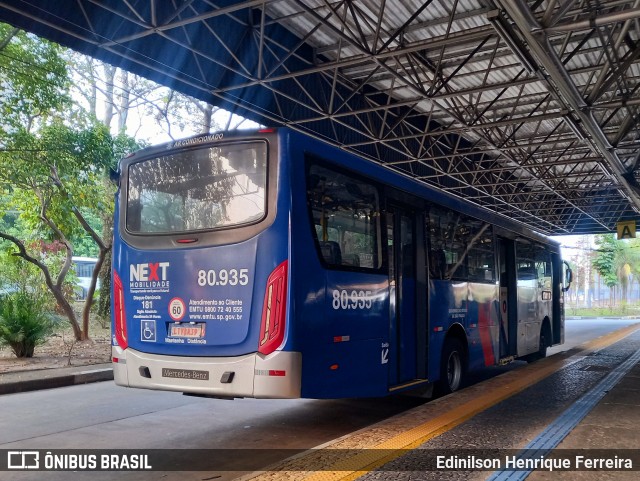 Next Mobilidade - ABC Sistema de Transporte 80.935 na cidade de Santo André, São Paulo, Brasil, por Edinilson Henrique Ferreira. Número da foto: #12835880.
