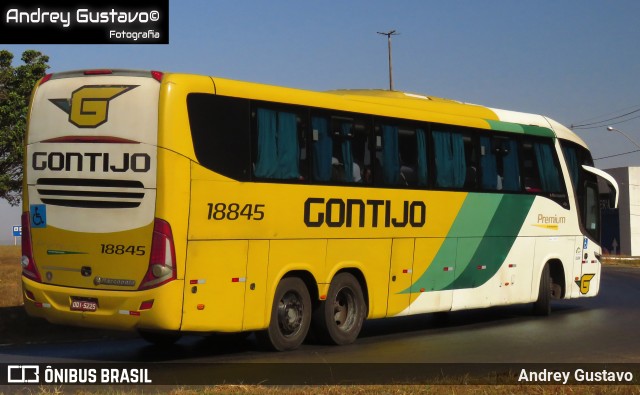 Empresa Gontijo de Transportes 18845 na cidade de Patrocínio, Minas Gerais, Brasil, por Andrey Gustavo. Número da foto: #12835431.