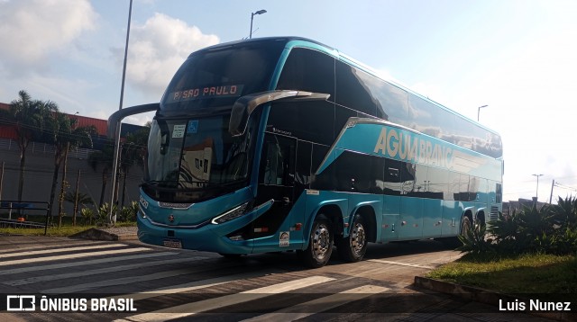 Viação Águia Branca 51120 na cidade de São Bernardo do Campo, São Paulo, Brasil, por Luis Nunez. Número da foto: #12836229.