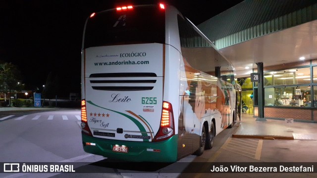 Empresa de Transportes Andorinha 6255 na cidade de Pardinho, São Paulo, Brasil, por João Vitor Bezerra Destefani. Número da foto: #12834506.