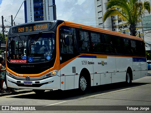 Itamaracá Transportes 1759 na cidade de Recife, Pernambuco, Brasil, por Totupe Jorge. Número da foto: #12834526.
