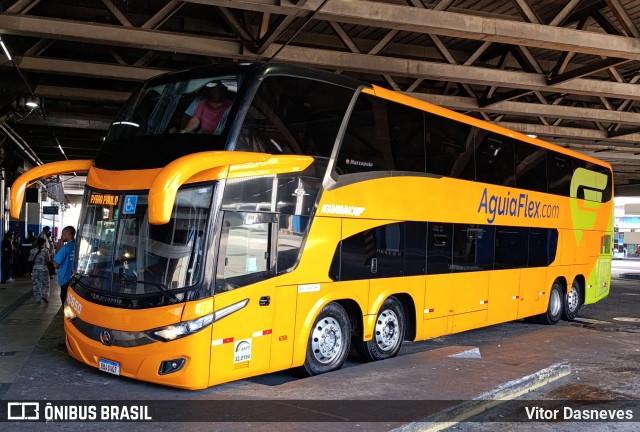 Viação Águia Branca 50650 na cidade de Rio de Janeiro, Rio de Janeiro, Brasil, por Vitor Dasneves. Número da foto: #12834626.