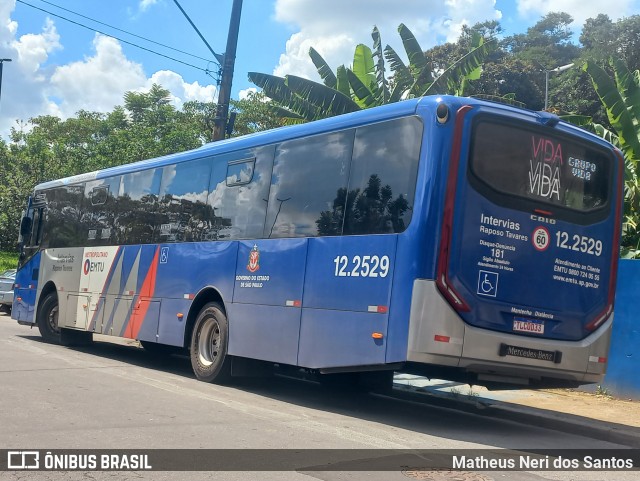 Auto Viação Bragança Metropolitana > Viação Raposo Tavares 12.2529 na cidade de Cotia, São Paulo, Brasil, por Matheus Neri dos Santos. Número da foto: #12834757.