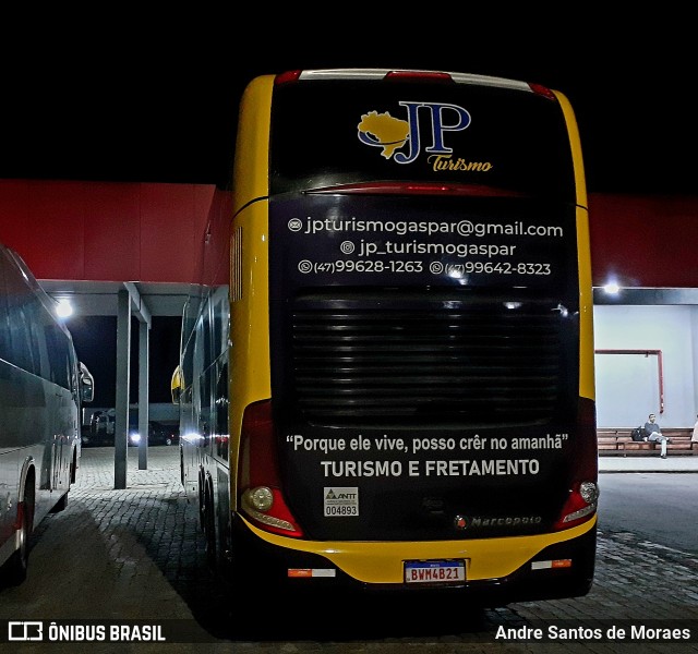 JP TURISMO 3810 na cidade de Garuva, Santa Catarina, Brasil, por Andre Santos de Moraes. Número da foto: #12835944.