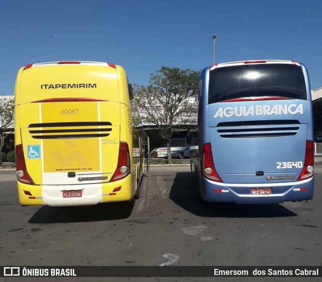 Viação Itapemirim 60087 na cidade de Vitória, Espírito Santo, Brasil, por Emersom  dos Santos Cabral. Número da foto: #12835104.