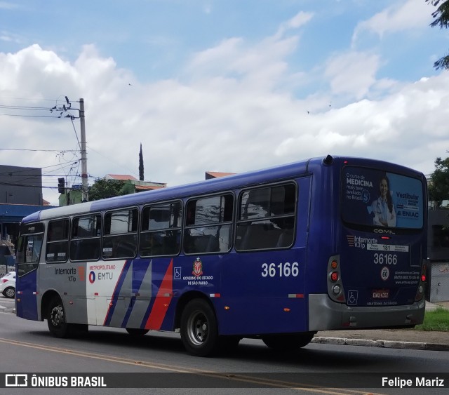 Vipol Transportes Rodoviários - TIPBUS - Transportes Intermunicipal 36.166 na cidade de Guarulhos, São Paulo, Brasil, por Felipe Mariz. Número da foto: #12835262.