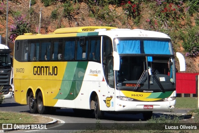 Empresa Gontijo de Transportes 14470 na cidade de Manhuaçu, Minas Gerais, Brasil, por Lucas Oliveira. Número da foto: #12835039.
