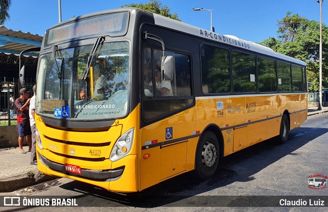 Real Auto Ônibus A41379 na cidade de Rio de Janeiro, Rio de Janeiro, Brasil, por Claudio Luiz. Número da foto: #12836024.