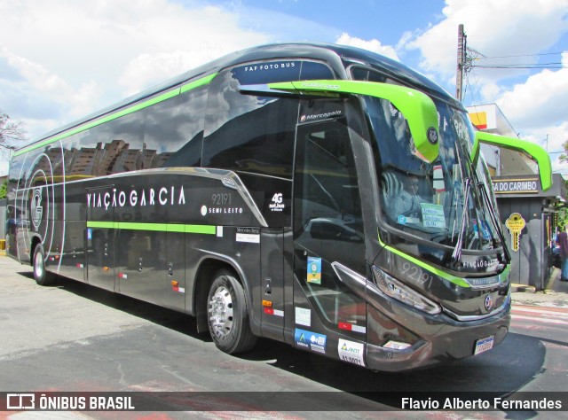 Viação Garcia 92191 na cidade de Sorocaba, São Paulo, Brasil, por Flavio Alberto Fernandes. Número da foto: #12834972.