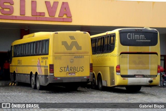 Viação Itapemirim 40081 na cidade de Jequié, Bahia, Brasil, por Gabriel Bispo. Número da foto: #12836629.