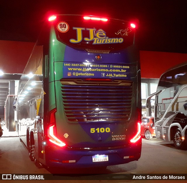 JJê Turismo 5100 na cidade de Garuva, Santa Catarina, Brasil, por Andre Santos de Moraes. Número da foto: #12835972.