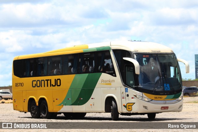 Empresa Gontijo de Transportes 18710 na cidade de Vitória da Conquista, Bahia, Brasil, por Rava Ogawa. Número da foto: #12836500.