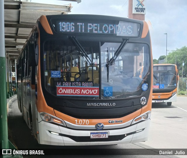 Cidade Alta Transportes 1.070 na cidade de Paulista, Pernambuco, Brasil, por Daniel  Julio. Número da foto: #12834548.