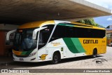 Empresa Gontijo de Transportes 7095 na cidade de Itambacuri, Minas Gerais, Brasil, por J. Alexandre Machado. Número da foto: #12836157.