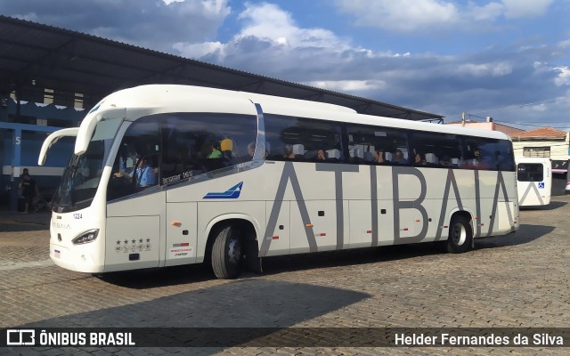 Viação Atibaia São Paulo 1224 na cidade de Atibaia, São Paulo, Brasil, por Helder Fernandes da Silva. Número da foto: #12838359.