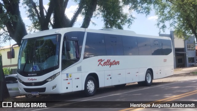 Kellytur Transportes Turísticos 1501 na cidade de Teutônia, Rio Grande do Sul, Brasil, por Henrique Augusto Allebrandt. Número da foto: #12838025.