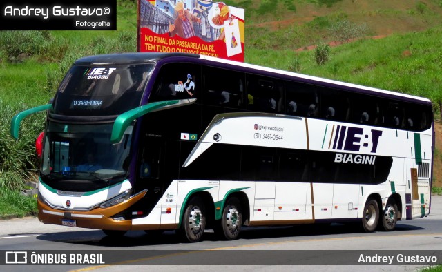 EBT - Expresso Biagini Transportes 9G53 na cidade de Aparecida, São Paulo, Brasil, por Andrey Gustavo. Número da foto: #12839292.