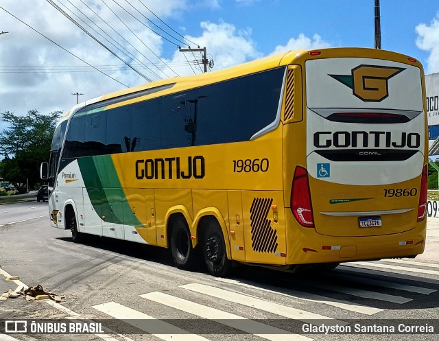 Empresa Gontijo de Transportes 19860 na cidade de Aracaju, Sergipe, Brasil, por Gladyston Santana Correia. Número da foto: #12839545.