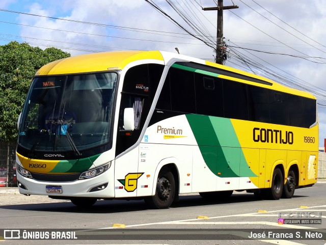 Empresa Gontijo de Transportes 19860 na cidade de Aracaju, Sergipe, Brasil, por José Franca S. Neto. Número da foto: #12838649.