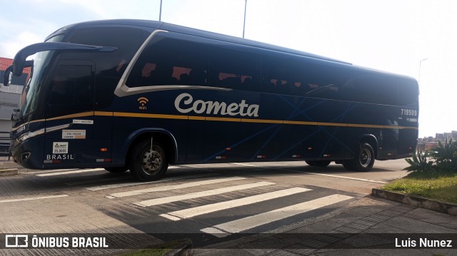 Viação Cometa 719509 na cidade de São Bernardo do Campo, São Paulo, Brasil, por Luis Nunez. Número da foto: #12837747.