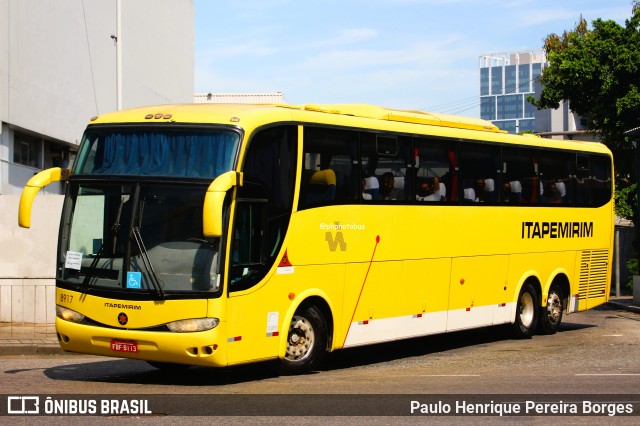 Viação Itapemirim 8917 na cidade de Rio de Janeiro, Rio de Janeiro, Brasil, por Paulo Henrique Pereira Borges. Número da foto: #12839192.