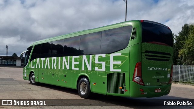 Auto Viação Catarinense 3398 na cidade de Curitiba, Paraná, Brasil, por Fábio Paixão. Número da foto: #12837345.