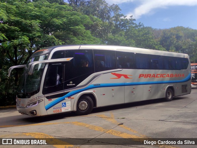 Viação Piracicabana 4063 na cidade de São Paulo, São Paulo, Brasil, por Diego Cardoso da Silva. Número da foto: #12837770.