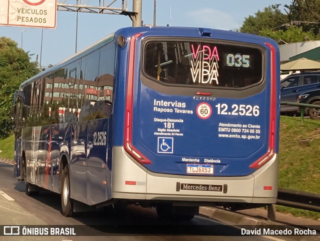 Auto Viação Bragança Metropolitana > Viação Raposo Tavares 12.2526 na cidade de Cotia, São Paulo, Brasil, por David Macedo Rocha. Número da foto: #12838864.