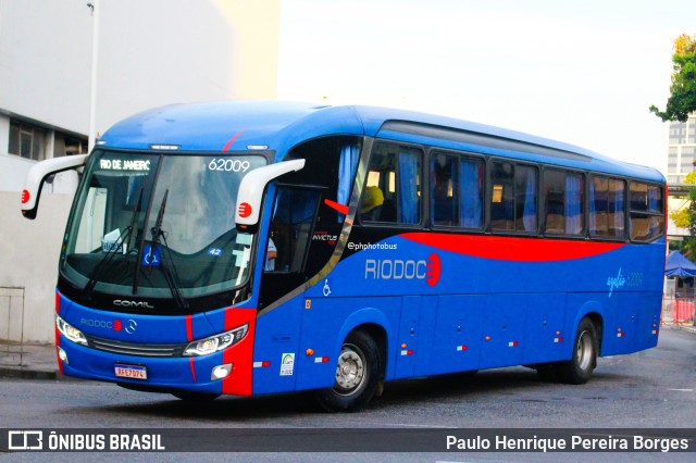 Viação Riodoce 62009 na cidade de Rio de Janeiro, Rio de Janeiro, Brasil, por Paulo Henrique Pereira Borges. Número da foto: #12839258.