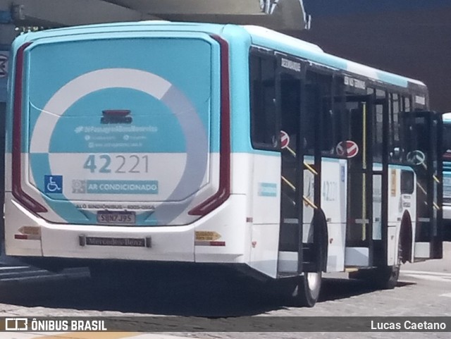 Auto Viação Dragão do Mar 42221 na cidade de Fortaleza, Ceará, Brasil, por Lucas Caetano. Número da foto: #12838705.