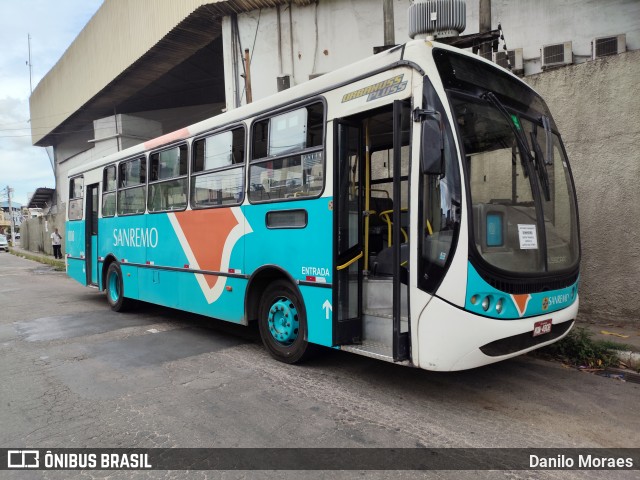 Viação Sanremo 808 na cidade de Vila Velha, Espírito Santo, Brasil, por Danilo Moraes. Número da foto: #12838467.