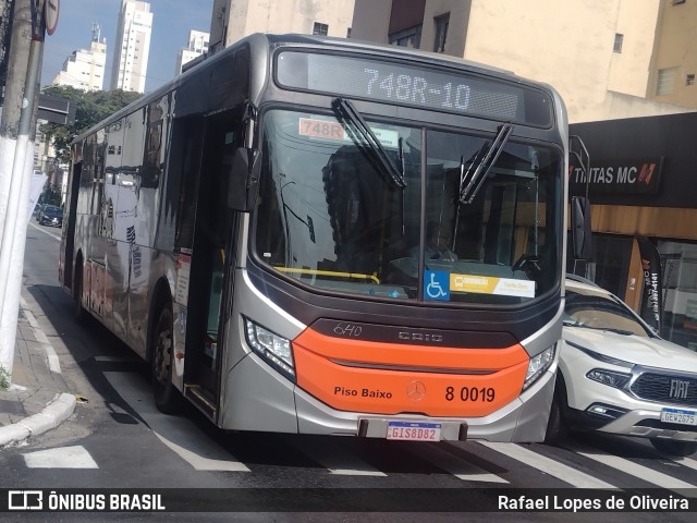 TRANSPPASS - Transporte de Passageiros 8 0019 na cidade de São Paulo, São Paulo, Brasil, por Rafael Lopes de Oliveira. Número da foto: #12837597.
