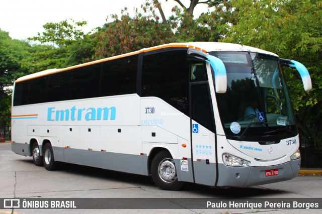 Emtram 3730 na cidade de São Paulo, São Paulo, Brasil, por Paulo Henrique Pereira Borges. Número da foto: #12839358.