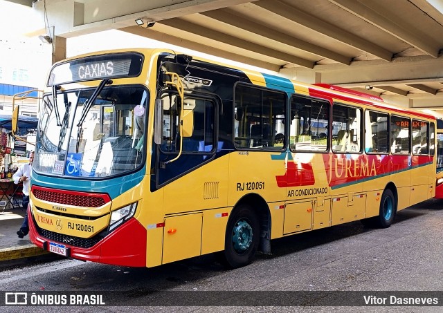 Auto Viação Jurema RJ 120.051 na cidade de Rio de Janeiro, Rio de Janeiro, Brasil, por Vitor Dasneves. Número da foto: #12838432.
