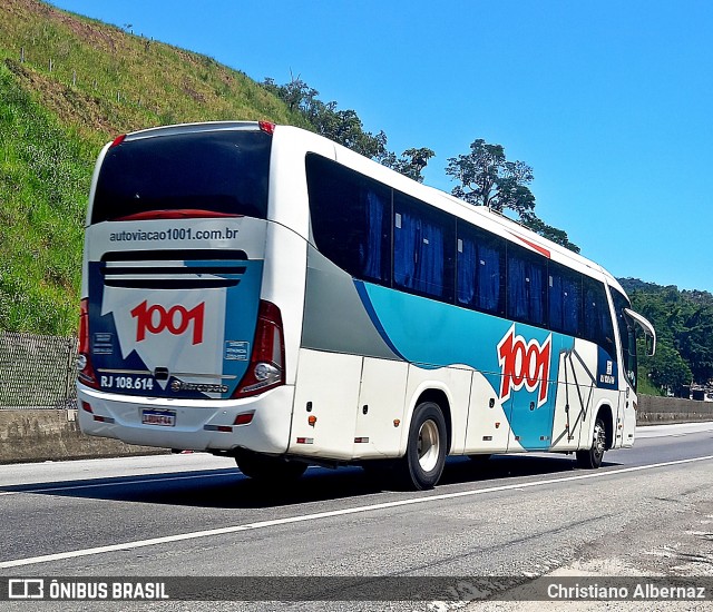 Auto Viação 1001 RJ 108.614 na cidade de Rio Bonito, Rio de Janeiro, Brasil, por Christiano Albernaz. Número da foto: #12837656.