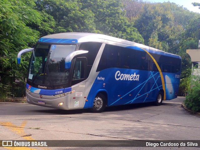 Viação Cometa 17229 na cidade de São Paulo, São Paulo, Brasil, por Diego Cardoso da Silva. Número da foto: #12837765.