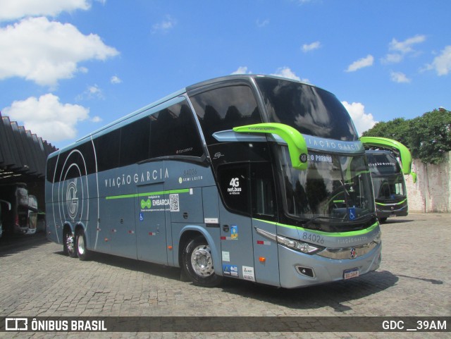 Viação Garcia 84006 na cidade de Curitiba, Paraná, Brasil, por GDC __39AM. Número da foto: #12838706.