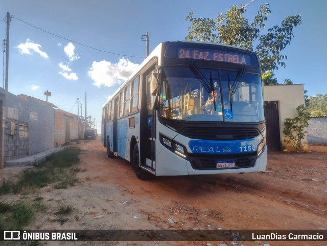 Viação Real - Varginha 7150 na cidade de Varginha, Minas Gerais, Brasil, por LuanDias Carmacio. Número da foto: #12839756.