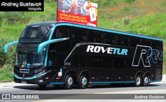 Rovetur Turismo 3700 na cidade de Aparecida, São Paulo, Brasil, por Andrey Gustavo. Número da foto: #12839314.