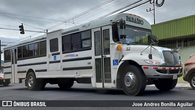 Coopepar RL 53 na cidade de Cartago, Costa Rica, por Jose Andres Bonilla Aguilar. Número da foto: #12837412.