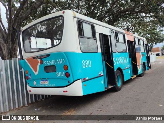 Viação Sanremo 880 na cidade de Vila Velha, Espírito Santo, Brasil, por Danilo Moraes. Número da foto: #12838472.