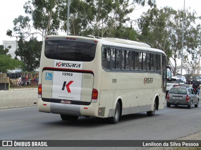 Kaissara - Viação Caiçara 15903 na cidade de Caruaru, Pernambuco, Brasil, por Lenilson da Silva Pessoa. Número da foto: #12838635.