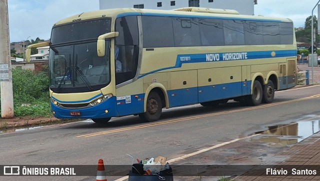 Viação Novo Horizonte 1031811 na cidade de Barra da Estiva, Bahia, Brasil, por Flávio  Santos. Número da foto: #12837550.
