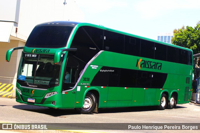 Kaissara - Viação Caiçara 3038 na cidade de Rio de Janeiro, Rio de Janeiro, Brasil, por Paulo Henrique Pereira Borges. Número da foto: #12839226.