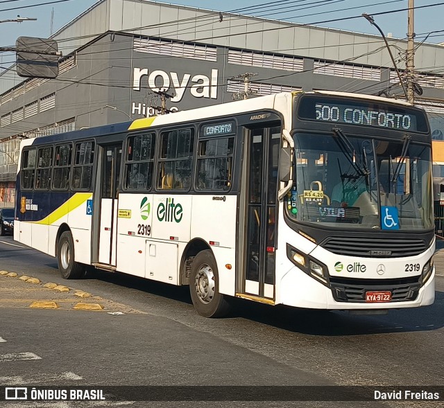 Viação Elite 2319 na cidade de Volta Redonda, Rio de Janeiro, Brasil, por David Freitas. Número da foto: #12839924.