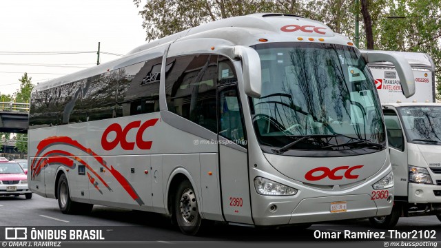 OCC - Ómnibus Cristóbal Colón 2360 na cidade de Coyoacán, Ciudad de México, México, por Omar Ramírez Thor2102. Número da foto: #12837037.