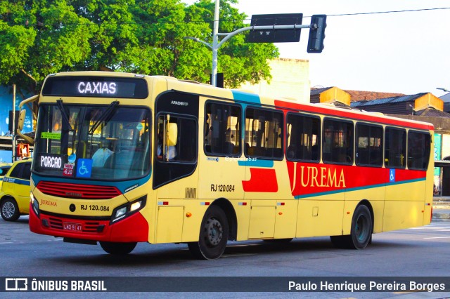Auto Viação Jurema RJ 120.084 na cidade de Rio de Janeiro, Rio de Janeiro, Brasil, por Paulo Henrique Pereira Borges. Número da foto: #12839209.