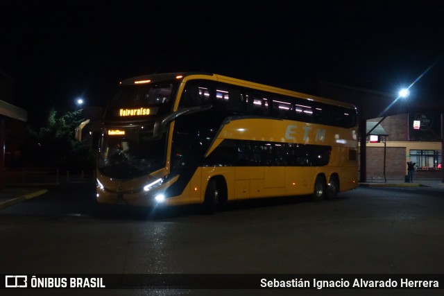 ETM - Empresa de Transporte Maullín 517 na cidade de Temuco, Cautín, Araucanía, Chile, por Sebastián Ignacio Alvarado Herrera. Número da foto: #12839559.